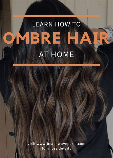 Learn How To Ombre Hair At Home Ombre Hair Color For Brunettes Ombre