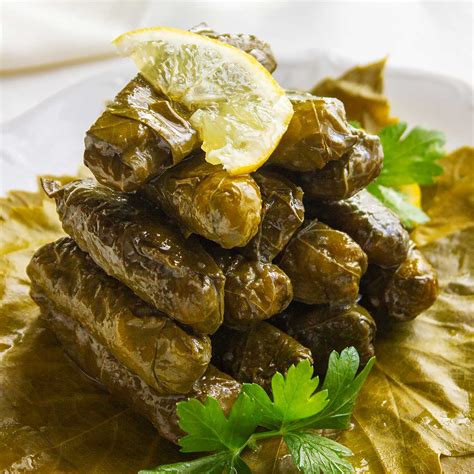Lebanese Stuffed Grape Leaves