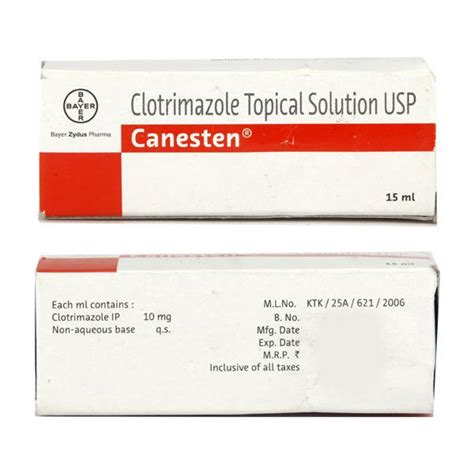 Canesten Solution 15ml - Buy Medicines online at Best Price from ...