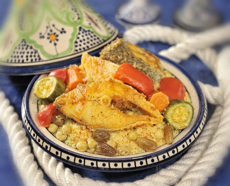 Couscous au mérou Afrocuisine