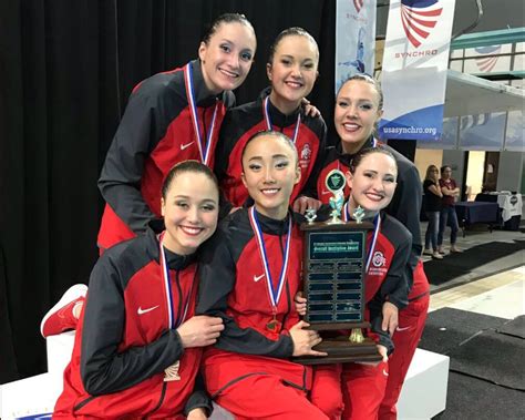 Ohio State Synchronized Swimming Wins 32nd National Championship