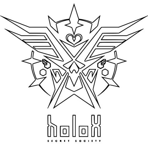 Coloring page Hololive 6th Generation : Logo 4