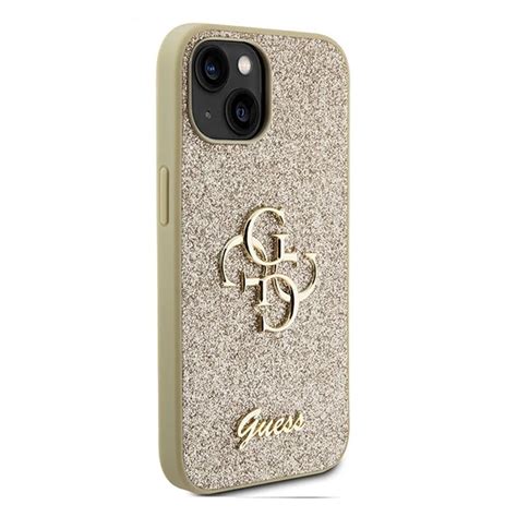 Maska Futrola Guess Hc Fixed Glitter G Big Metal Logo Za Iphone