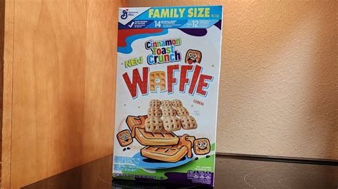 New Cinnamon Toast Crunch Waffle Cereal Youtube