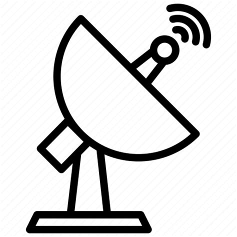 Satellite Communication Technology Icon Download On Iconfinder