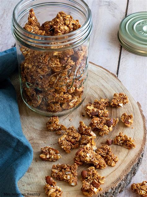 LA recette du granola croustillant au Miel et épices maison