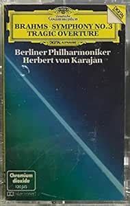 Brahms Karajan Symphonie N 3 Ouverture Tragique Herbert Karajan