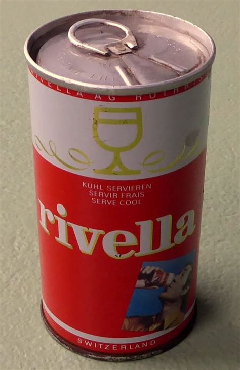 seltene alte original RIVELLA Dose Büchse aus den 70ies Kaufen auf