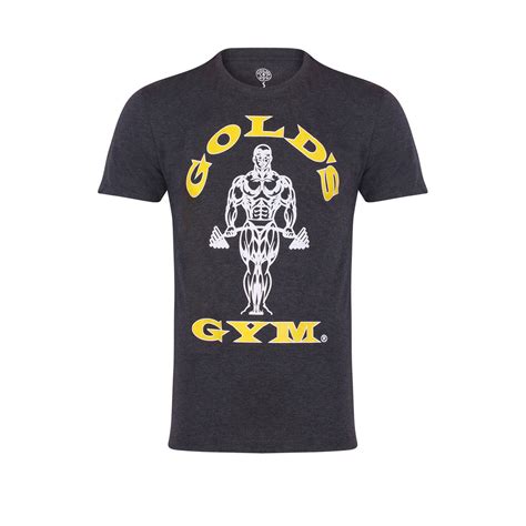 Mens Golds Gym Muscle Joe Print T Shirt Golds Gym Decathlon
