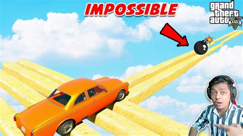 99 999 People Failed To Balance Their Car On This Parkour In GTA 5