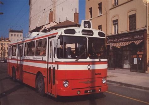 Mémoire2Ville on Twitter 69 RHONE Le Trolleybus Berliet à Lyon en 1983