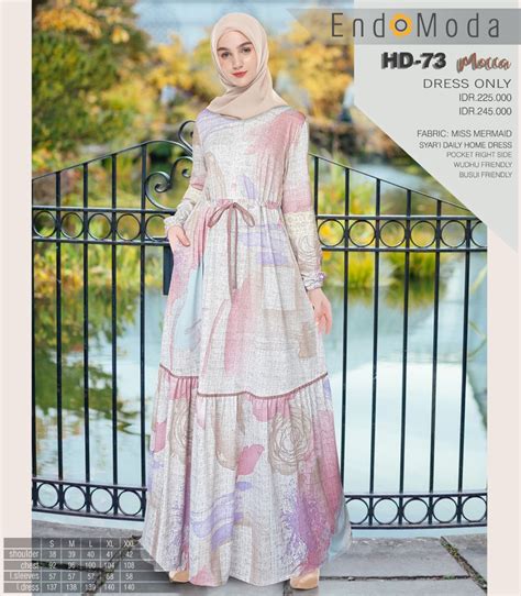 Gamis Endomoda Terbaru Malamkukepanasan