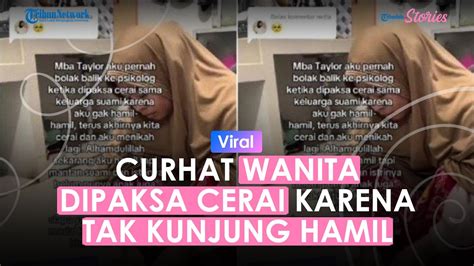 Kisah Pilu Wanita Dipaksa Cerai Gegara Tak Kunjung Hamil Mujur Nikah