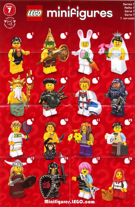 Collectible Minifigure Series Guide Bricksphere Net