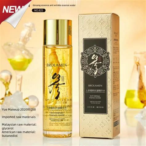 120ml Ginseng Face Serum Anti Wrinkle Hydrating Facial Toner Water