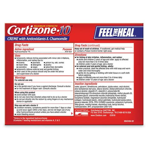 Cortizone 10 Intensive Healing Formula Maximum Strength 2 Oz 2 Pack 41167003510 Ebay