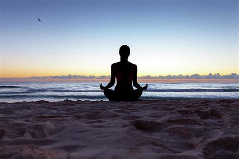 Woman Doing Yoga On The Beach Photograph By Aldomurillo Fine Art America