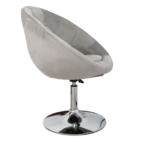 Mercer41 Giselle Contemporary Vanity Chair With 360 Degree Swivel Makeup Vanity Seat With