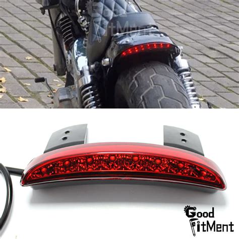 Motorrad LED Rücklicht Bremsleuchte Kotflügel Heckleuchten Für Cafe