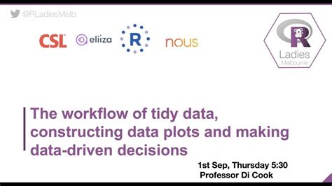 The Workflow Of Tidy Data Constructing Plots And Making Data Driven