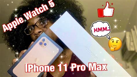 Iphone 11 Pro Max And Apple Watch Series 5 Youtube