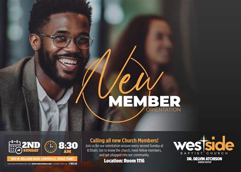 New Member Orientation Westside Baptist Church