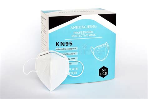 Kn Profissional De Prote O M Dica Branca Face Mask Caixa Pacote De