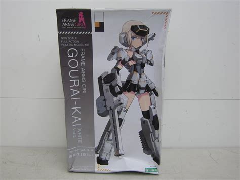 【未使用】②未組立【コトブキヤ フレームアームズ・ガール 轟雷改 白 Ver2】frame Arms Girl Gourai Kai