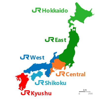 Jr Shinkansen Map