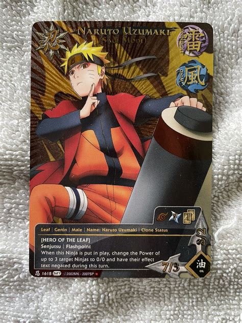 Naruto Uzumaki Sage Mode Card