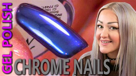 Kirsty Shows Us The New Trend Of Chrome Look Nails Using Our Gel