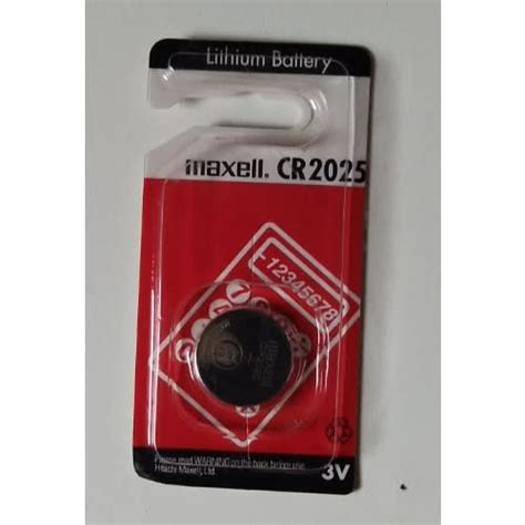 Maxell Cr2025 Lithium Coin Cell 3volts Battery Konga Online Shopping