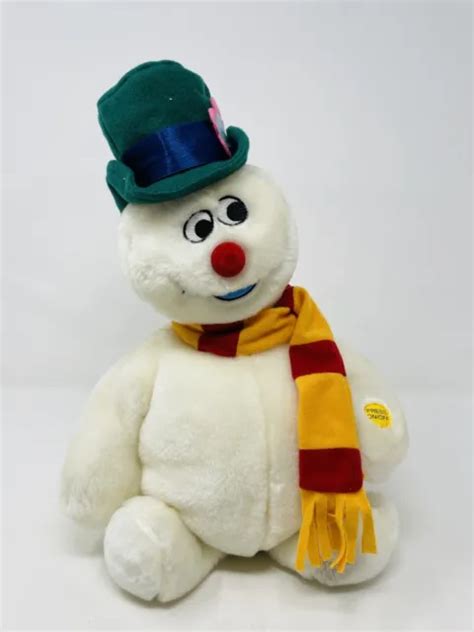 RARE VINTAGE GEMMY Animated FROSTY THE SNOWMAN Singing Dancing Plush