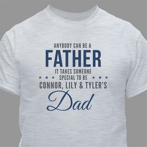 Personalized Dad T Shirt Fathers Day Tsforyounow