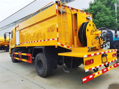 King Run Sewer Jetting Trucks High Pressure Water Jetting Truck