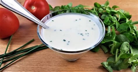 Salsa de yogur para ensaladas Cocina y recetas fáciles