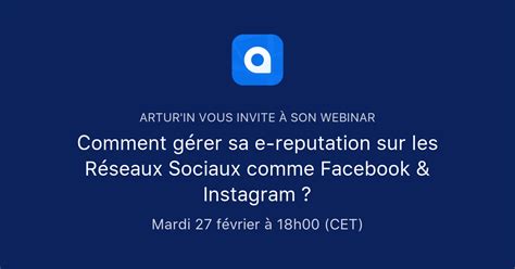 Comment G Rer Sa E Reputation Sur Les R Seaux Sociaux Comme Facebook