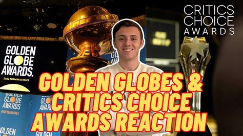 Golden Globes And Critics Choice Awards Nominations Reaction Youtube