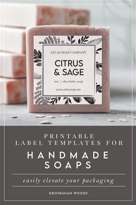 Printable Editable Sticker Template Product Labels Packaging