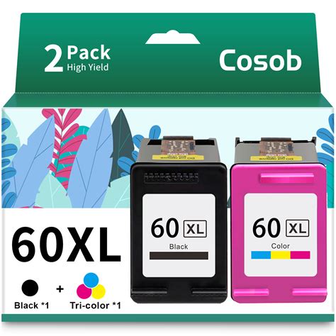 60 Ink For Hp 60 Xl 60xl Ink Cartridge Combo Pack For Hp Photosmart