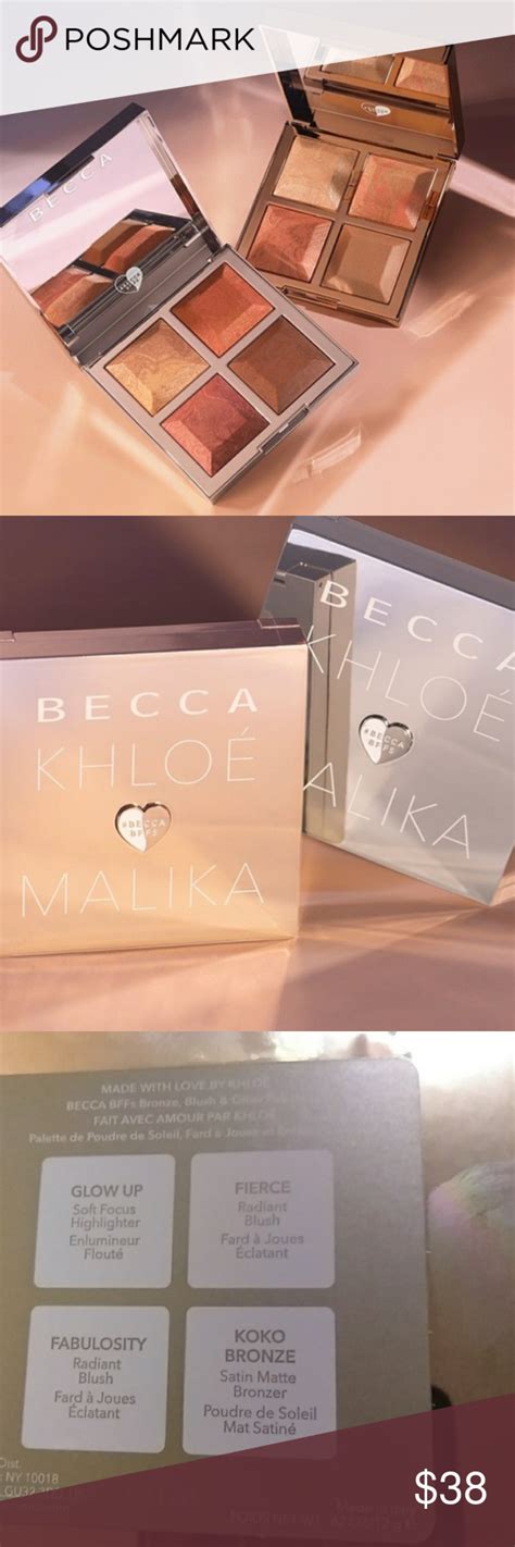 Limited Edition Bff Palette By Becca X Khlo Kardashian Malika Haqq