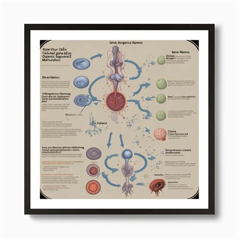 Cell Cycle Art Print By Vernarrtheit Fy