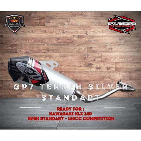 Jual Gp Racing Muffler Tekken Silver Series New For Klx L D