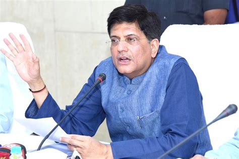 Piyush Goyal addresses at WCL review meeting