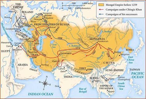 About Mongolia Xiii Century And Genghis Khan