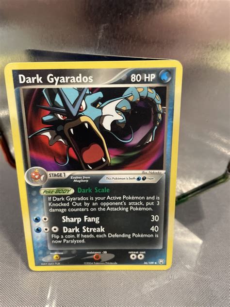 Pokémon TCG Dark Gyarados EX Team Rocket Returns 36 Regular Uncommon