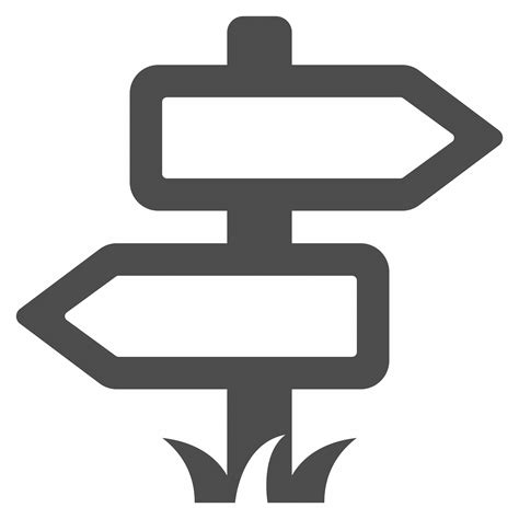 Direction Directions Gps Grass Sign Icon Download On Iconfinder