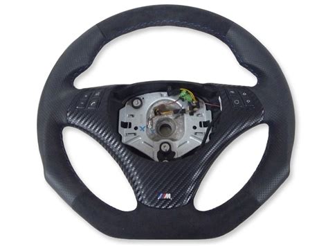 Échange Aplati Alcantara Volant en Cuir pour BMW M POWER E90 E91 eBay