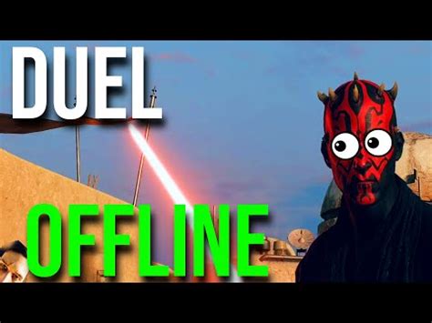 Here S How To Duel Bots Offline Star Wars Battlefront Youtube