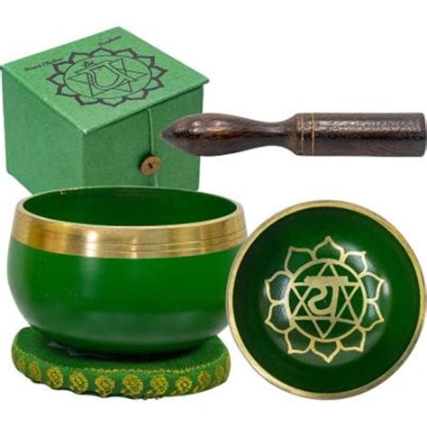 Chakra Mini Singing Bowl Heart The Zen Shop